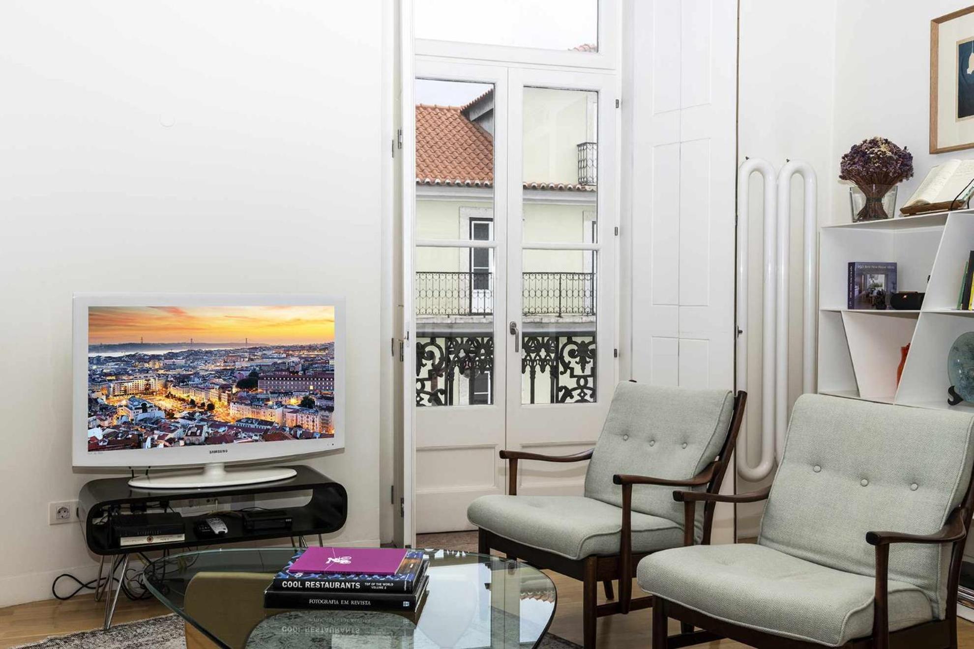 Italian Design In Principe Real Apartamento